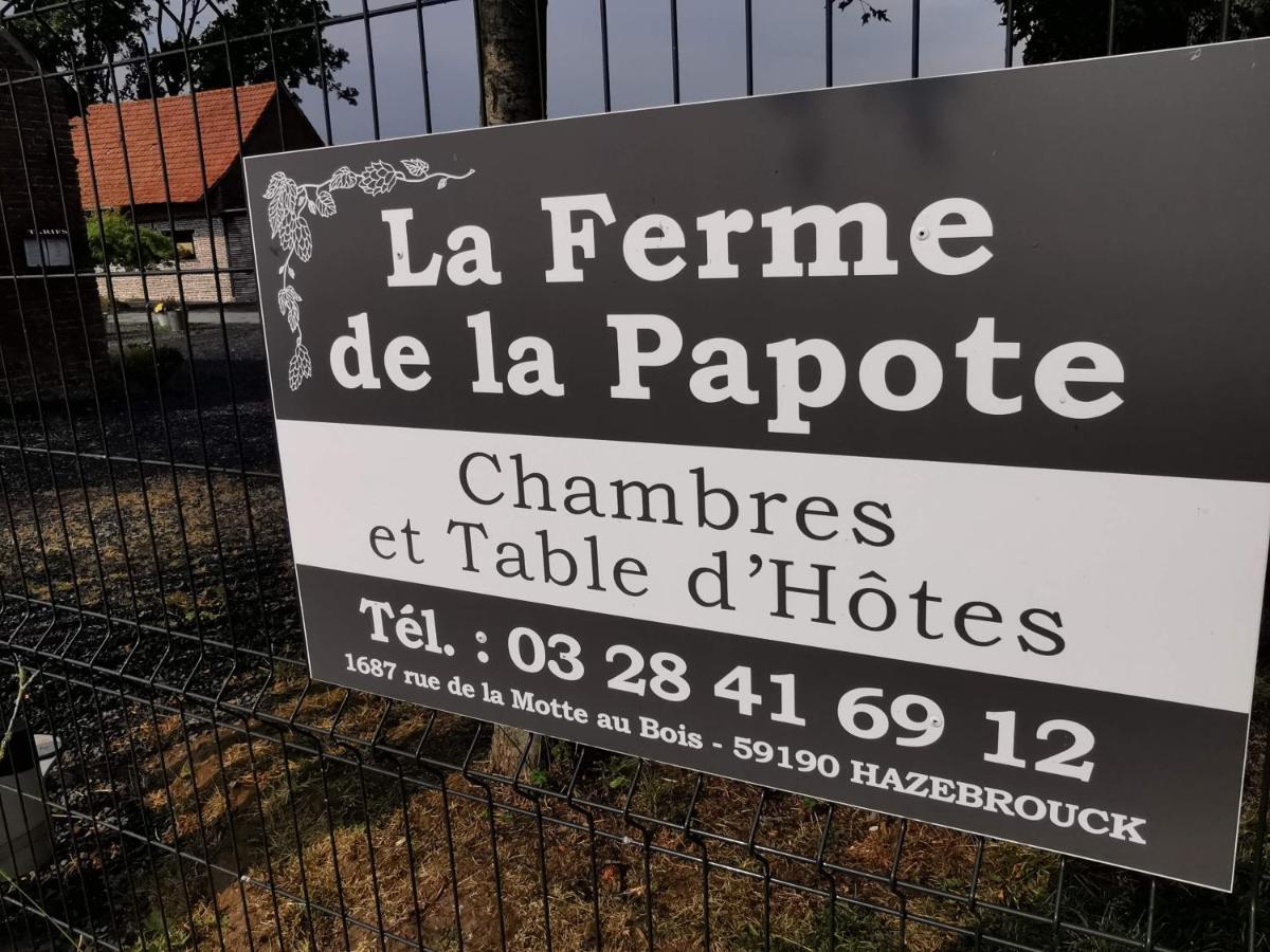 La Ferme De La Papote Bed & Breakfast Morbecque Ngoại thất bức ảnh